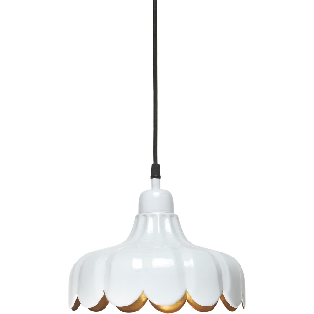 PR Home Wells tak/fönsterlam Vit/guld 24cm