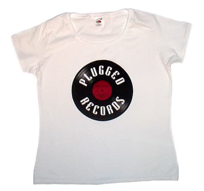Tshirt: Plugged Records logo