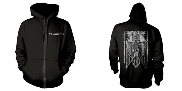 HAWKWIND - ZIP HOOD, DOREMI (SILVER)