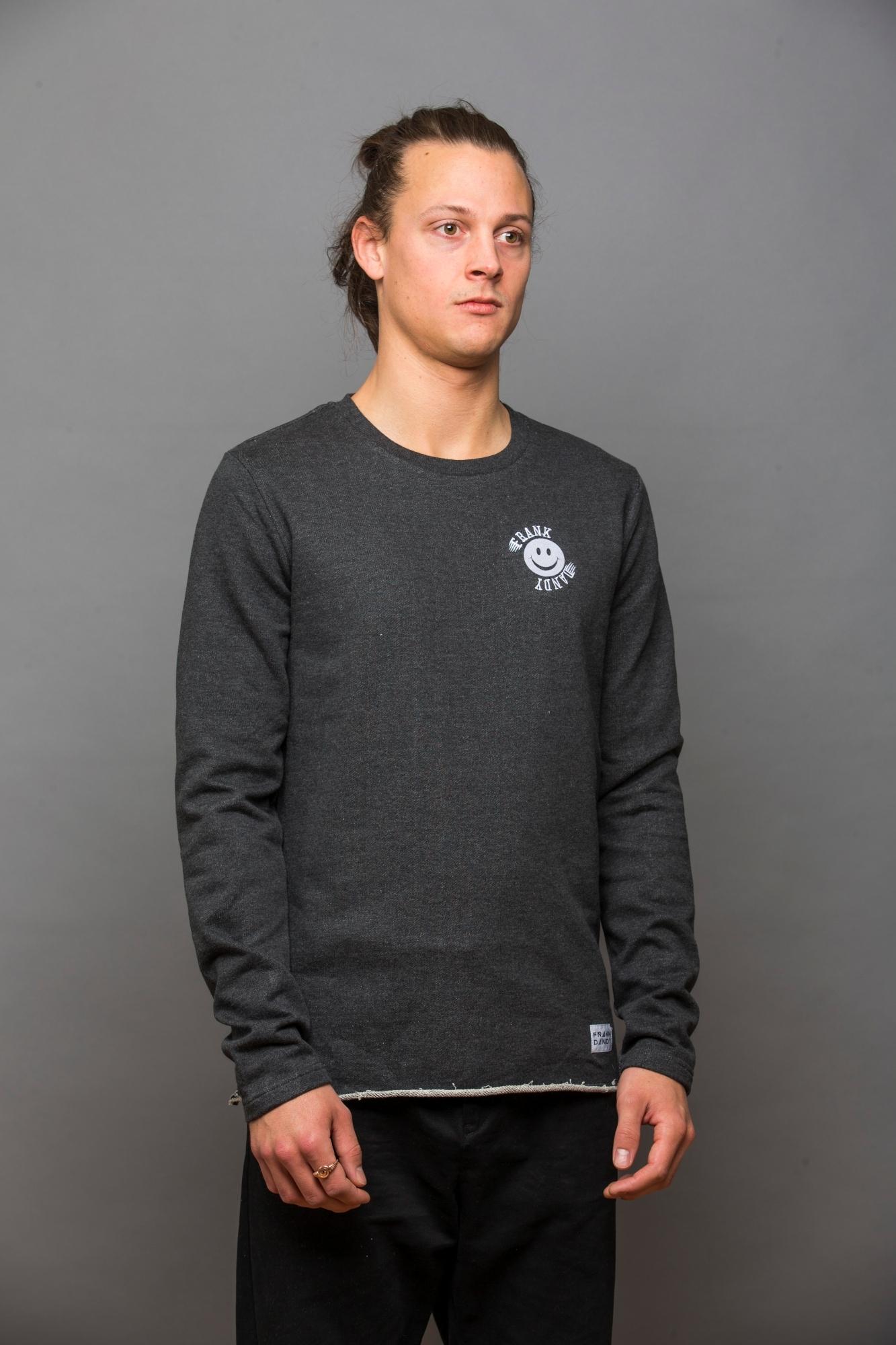 Frank Dandy Smiley Small Logo Sweatshirt, Man