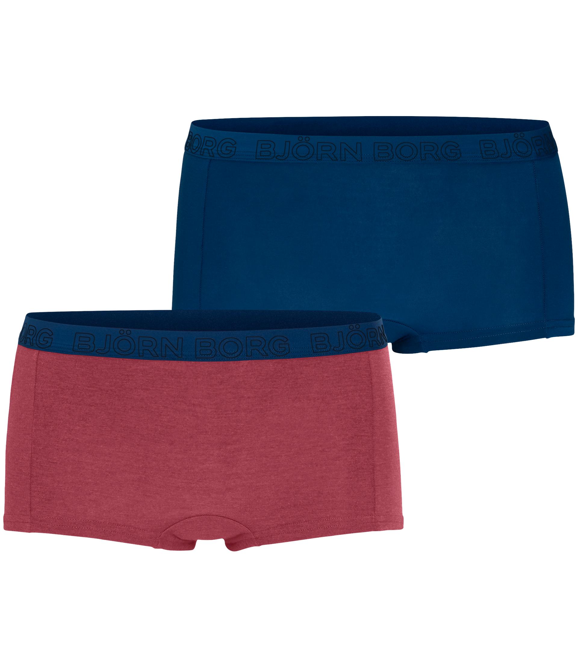Björn Borg 2-pack, Minishorts BB Solids, Plum Melange