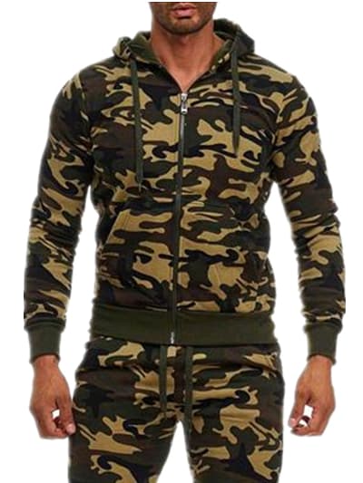 Cinc - Sweatjacka 8700 Camouflage