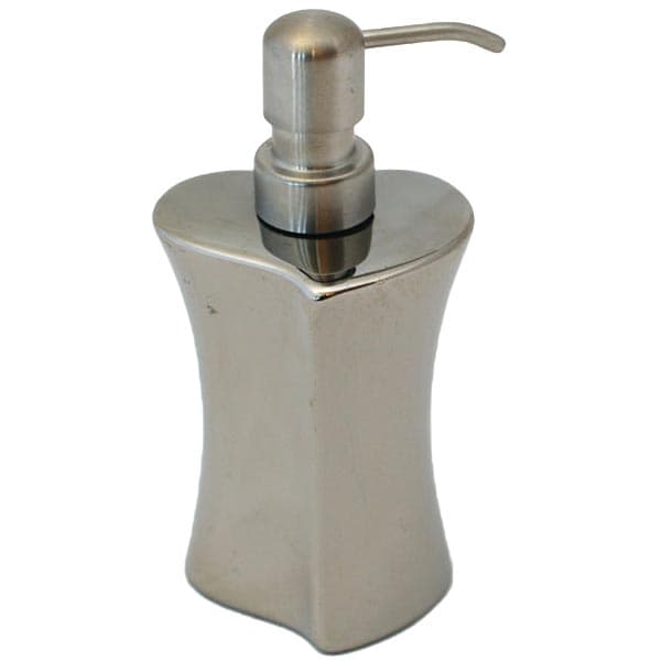Tvålpump hjärtformad silverfärgad Victorias Design House