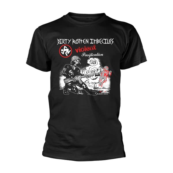 D.R.I. - T-SHIRT, VIOLENT PACIFICATION S