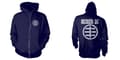 Miniatyrbild 1 av 2: HUSKER DU - ZIP HOOD, CIRCLE LOGO 1