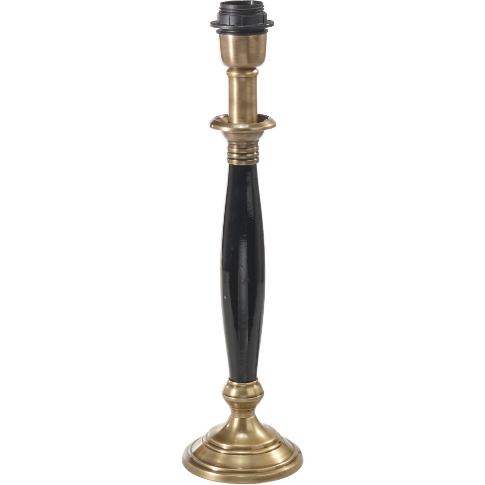 PR Home Madison Lampfot Svart/Antikmäss 43cm