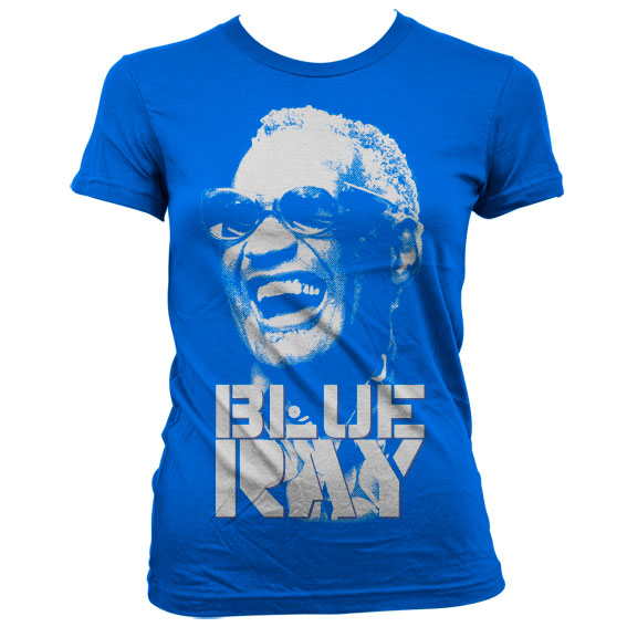 Blue Ray Girly T-Shirt Blue X-Large