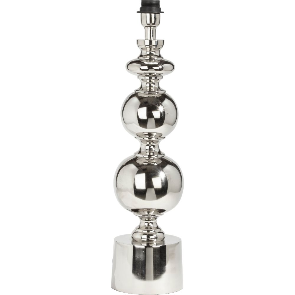 PR Home Grace lampfot Chrome 41cm