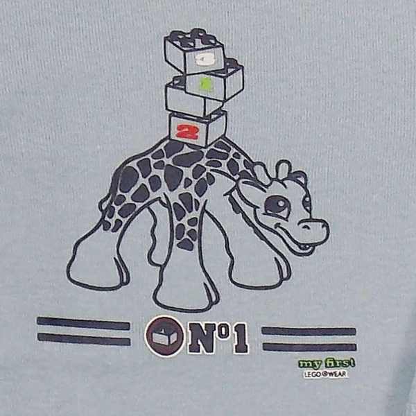 LEGO® Wear, Ljusblå långärmad body, giraff a40b0f LEGO® Wear, Ljusblå långärmad body, giraff a40b0f