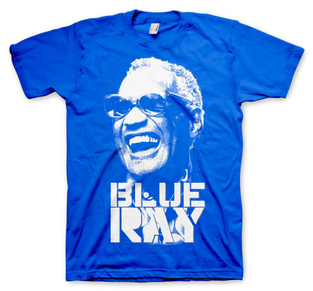 Blue Ray T-Shirt Blue XXX-Large