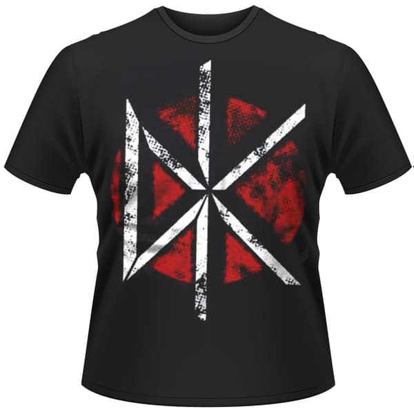DEAD KENNEDYS - T-SHIRT, DISTRESSED DK LOGO XXL