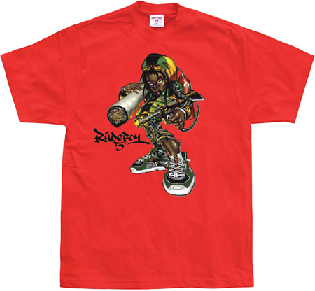 Five Nations Rude Boy Red X-Large