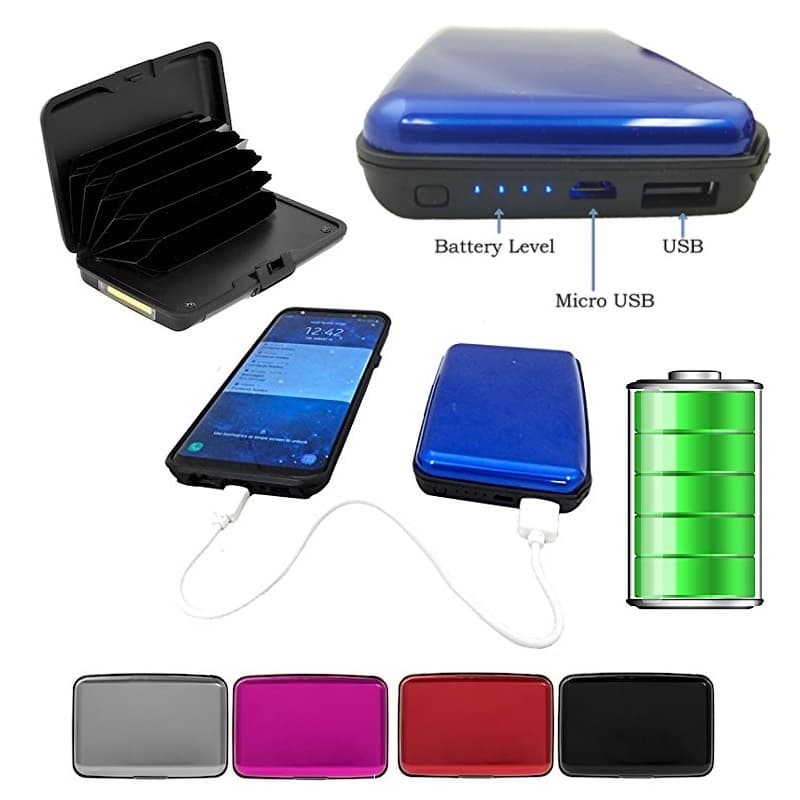 3i1 : Korthållare Power Bank Belysning