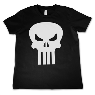 The Punisher Skull Kids T-Shirt Black 4 Years
