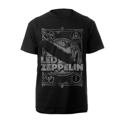 LED ZEPPELIN - T-SHIRT, VINTAGE PRINT LZ1