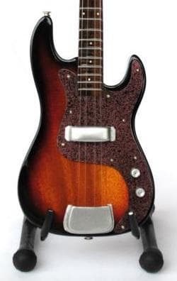 Mini guitar: Led Zeppelin - John Paul Jones - Relic Bass