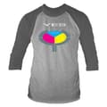Miniatyrbild 1 av 2: YES - 3/4 SLEEVE BASEBALL TEE, 90125