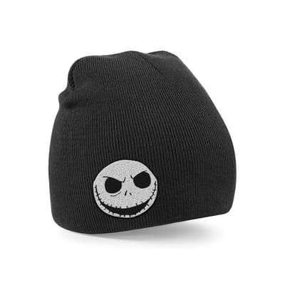 NIGHTMARE BEFORE CHRISTMAS, THE - KNITTED SKI HAT, SKULL