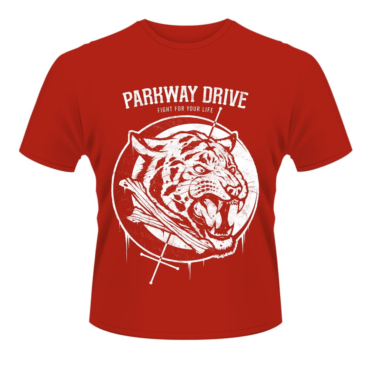 PARKWAY DRIVE - T-SHIRT, TIGER BONES