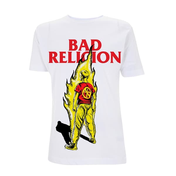 BAD RELIGION - T-SHIRT, BOY ON FIRE