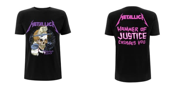 METALLICA - T-SHIRT, DAMAGE HAMMER