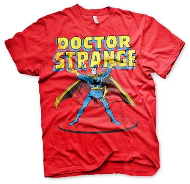 Marvels Doctor Strange T-Shirt Red Small