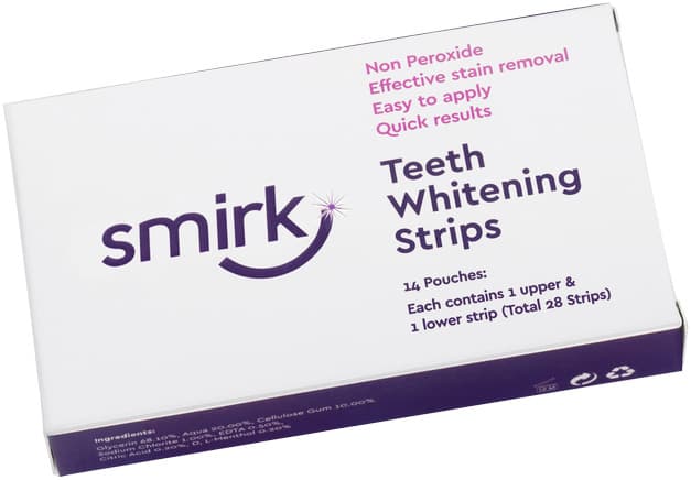 Smirk tandblekningsremsor | För ett bländande leénde