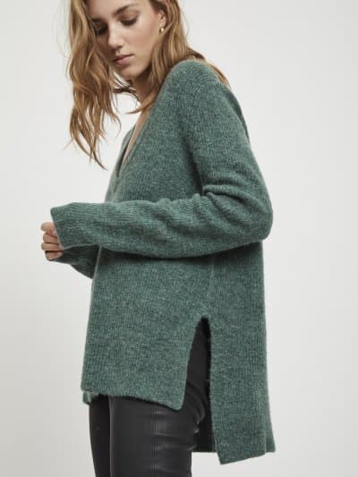 Vila - Viesha V-neck LS Top