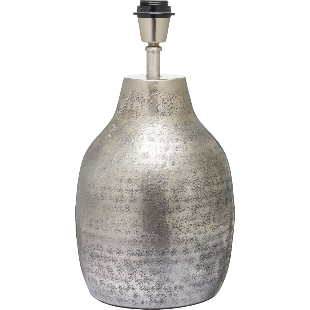 PR Home Humphrey Lampfot Silver 52cm