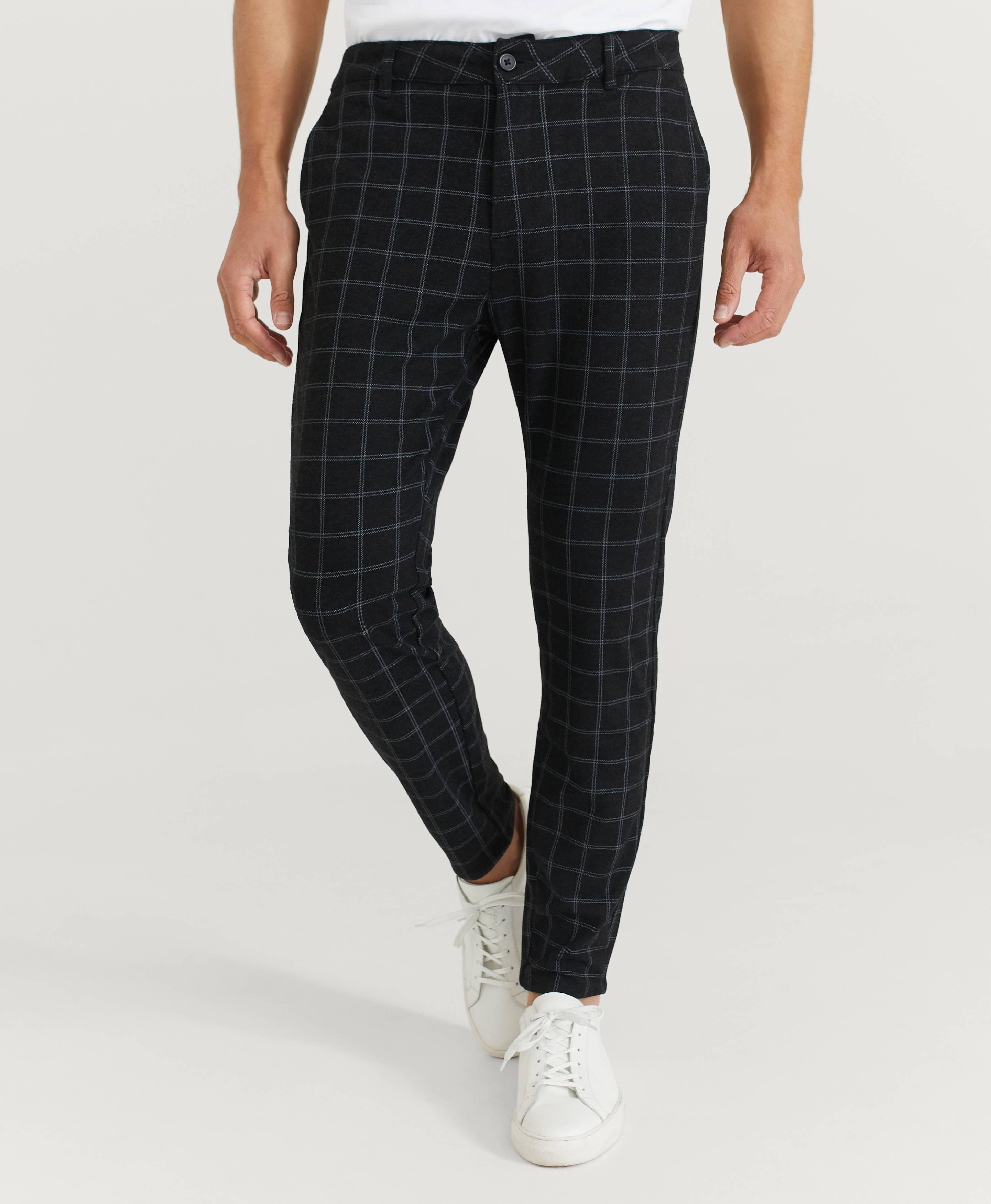 Bukse Soft Chino Check