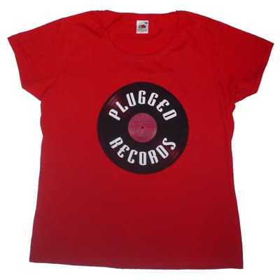 Tshirt: Plugged Records logo
