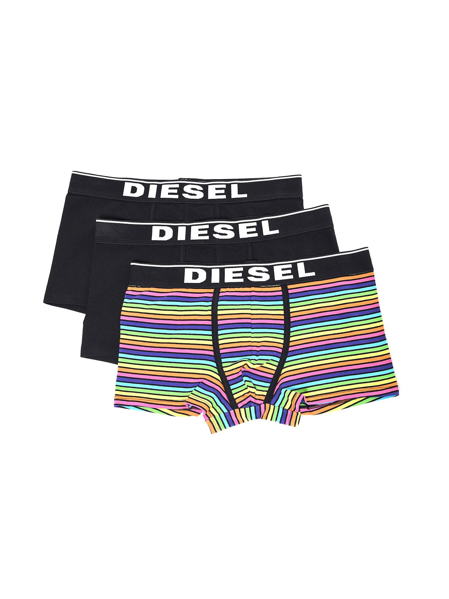 Diesel 3-Pack, Damien, Black/Navy/Stripe
