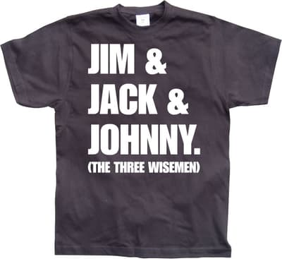 Jim & Jack & Johnny Black X-Large