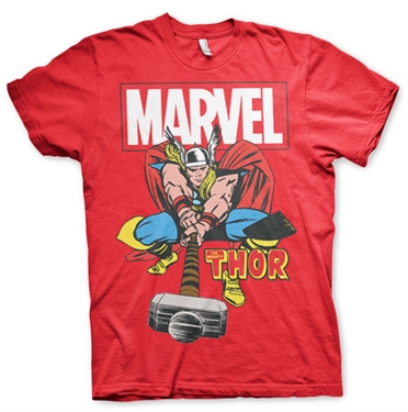 The Mighty Thor T-Shirt Red Medium