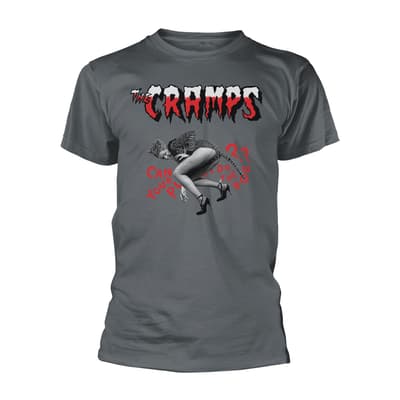 CRAMPS, THE - T-SHIRT, DO THE DOG (CHARCOAL)