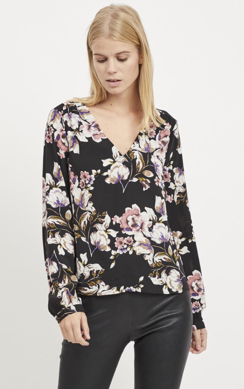 Vila - Vilienna V-neck Top