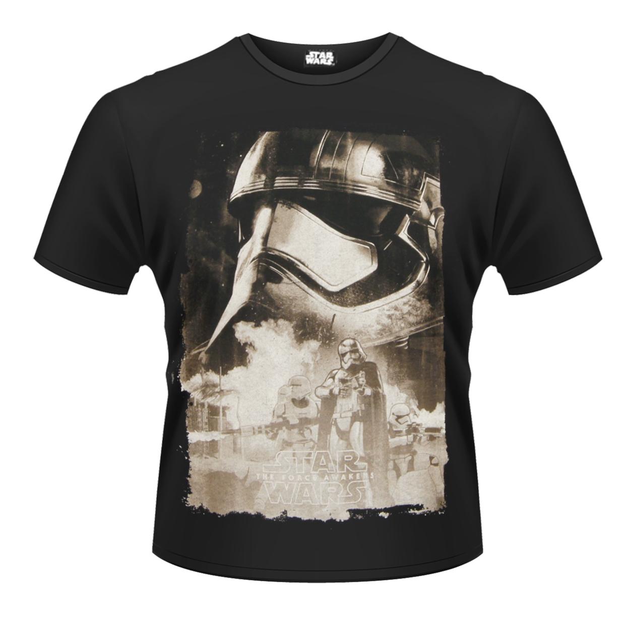 STAR WARS THE FORCE AWAKENS - T-SHIRT, CAPTAIN PHASMA POSTER