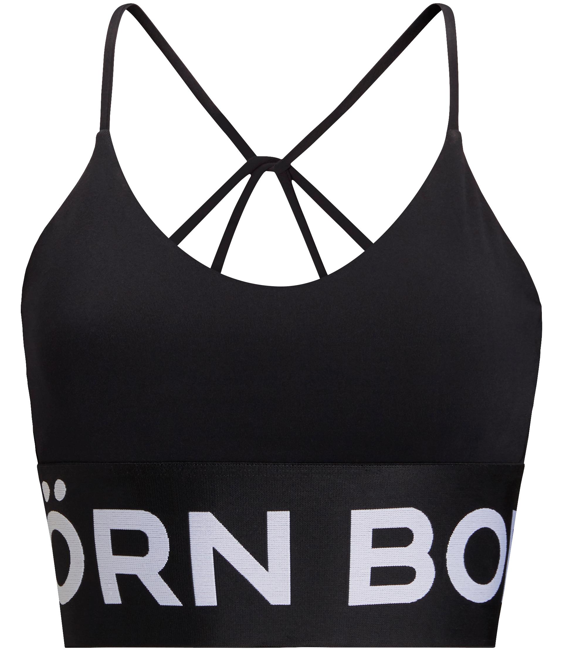 Björn Borg Soft Top Solids Light Support, Black Beauty