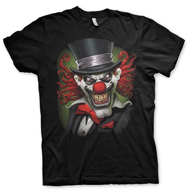Crazy Clown T-Shirt Black Medium