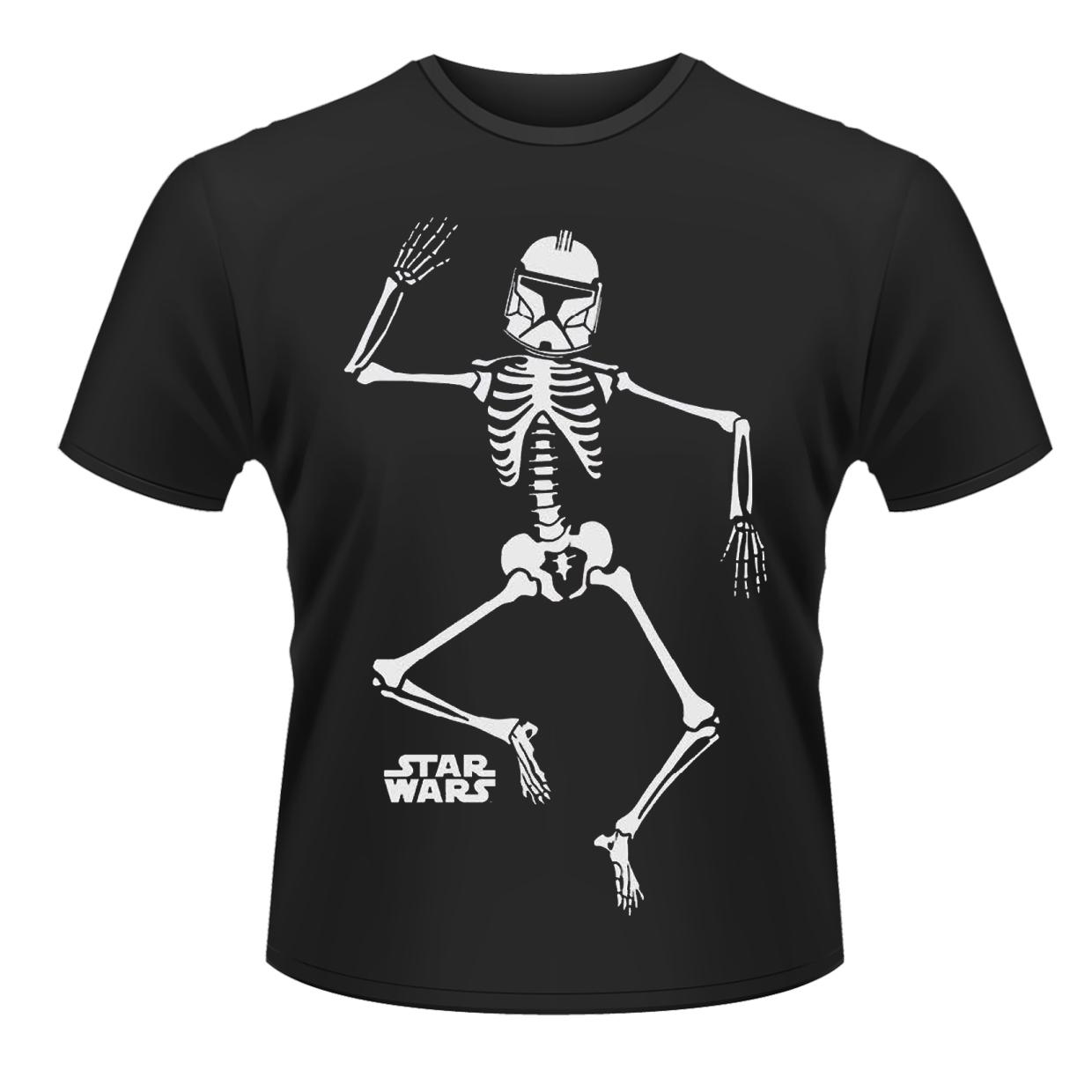STAR WARS - T-SHIRT, CLONE SKELETON