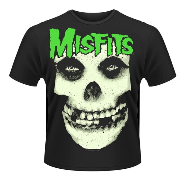 MISFITS - T-SHIRT, GLOW JUREK SKULL