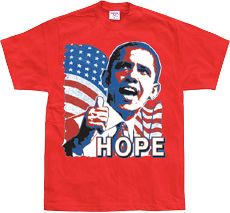OBAMA - Hope Red Small