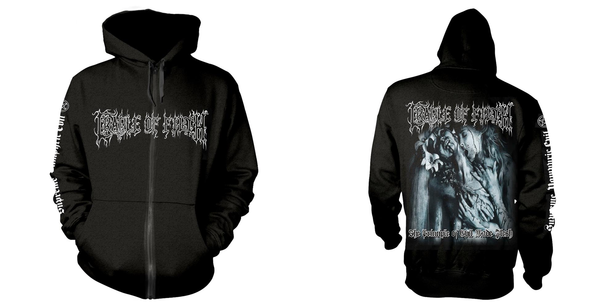 CRADLE OF FILTH - ZIP HOOD, THE PRINCIPLE OF EVIL MADE FLESH