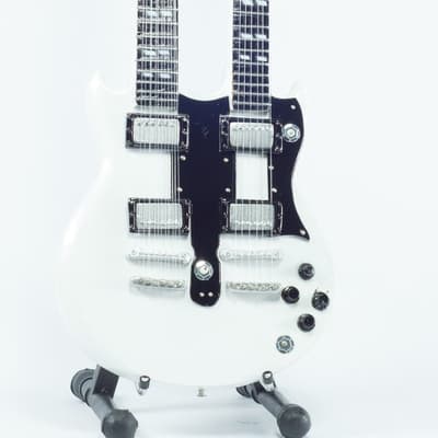 Mini guitar: RUSH - Alex Lifeson - Double Neck
