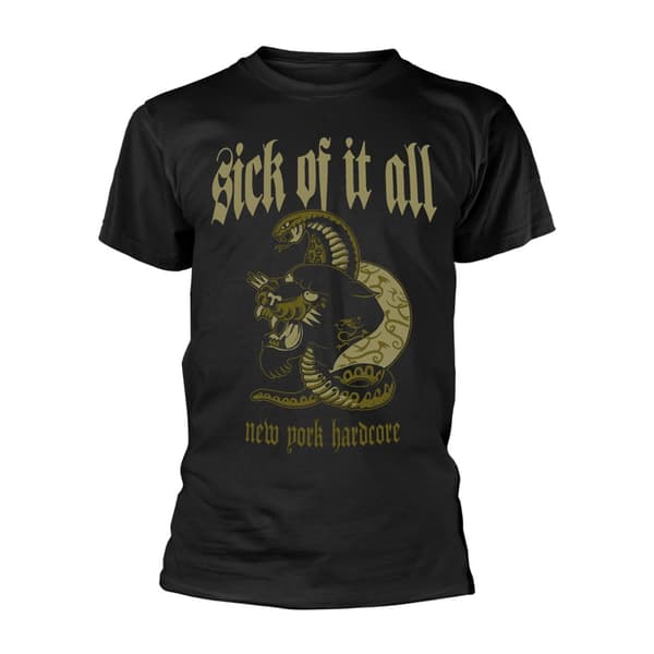 SICK OF IT ALL - T-SHIRT, PANTHER (BLACK)