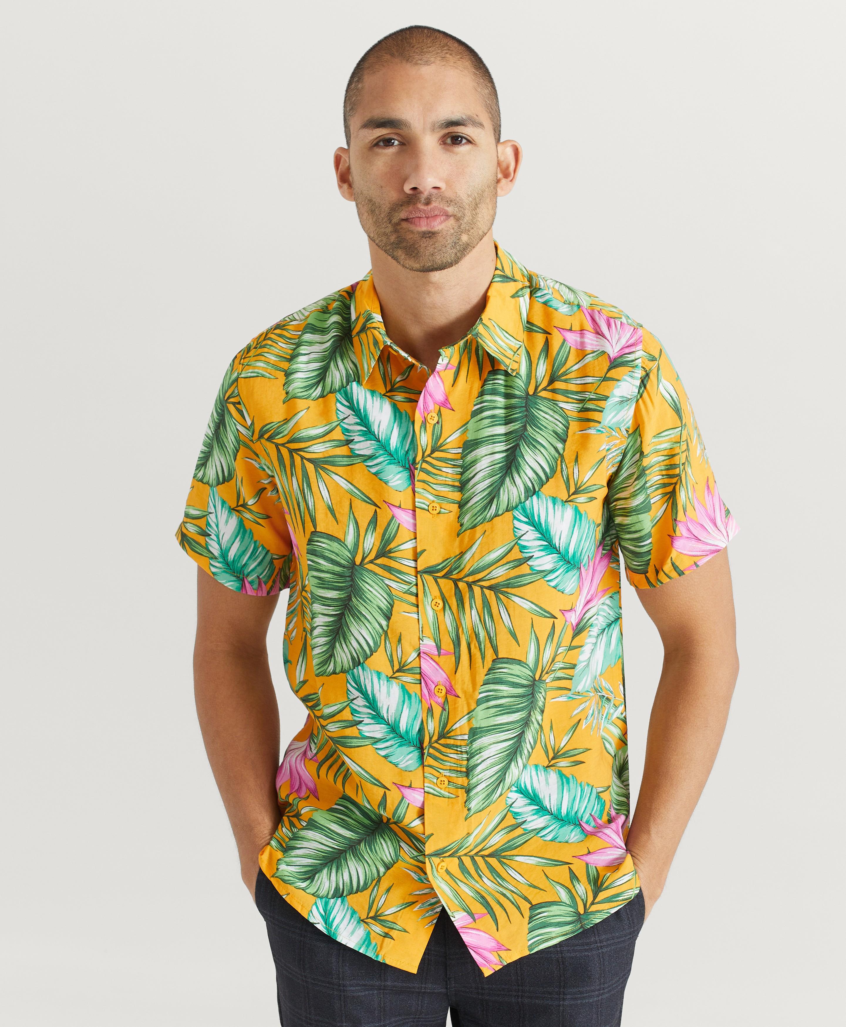 Skjorte Printed Short Sleeve Shirt