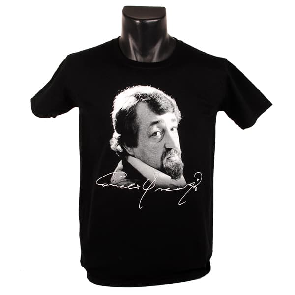 CORNELIS VREESWIJK - T-SHIRT, PORTRÄTT/SIGNATUR