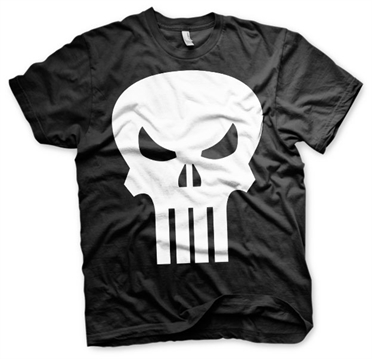 The Punisher Skull T-Shirt Black Small