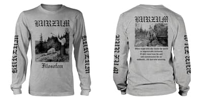 BURZUM - LONG SLEEVE SHIRT, FILOSOFEM 3