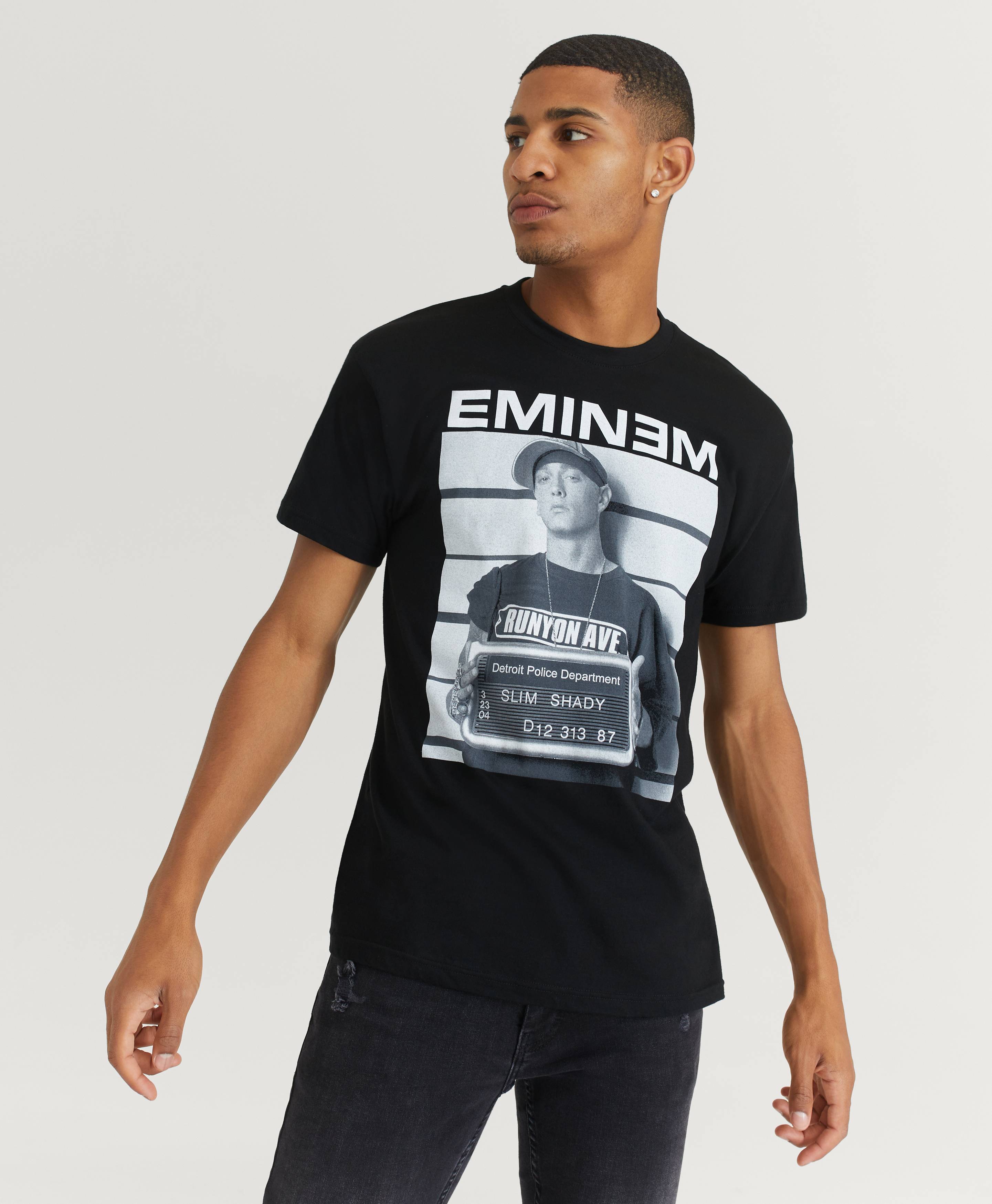 T shirt Eminem Tee, Arrest Klær CDON.COM Horns | Eminem T skjorte | EMP